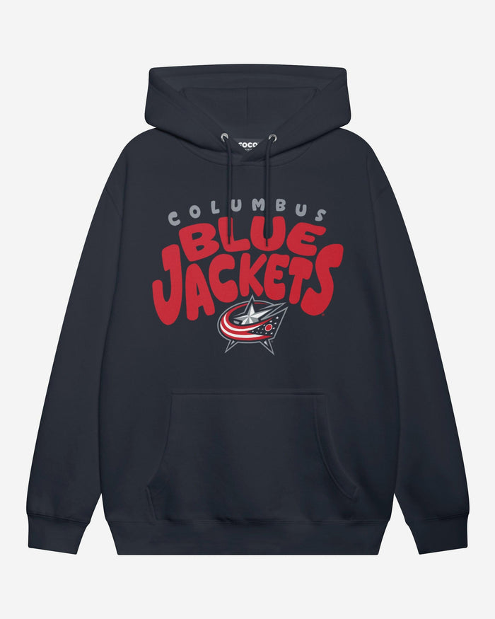 Columbus Blue Jackets Bubble Hoodie FOCO S - FOCO.com