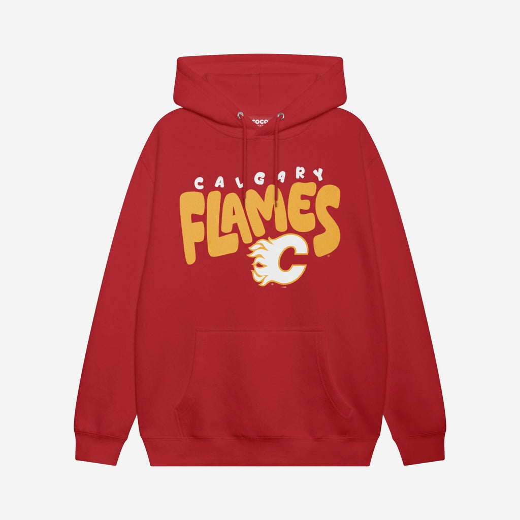 Calgary Flames Bubble Hoodie FOCO S - FOCO.com