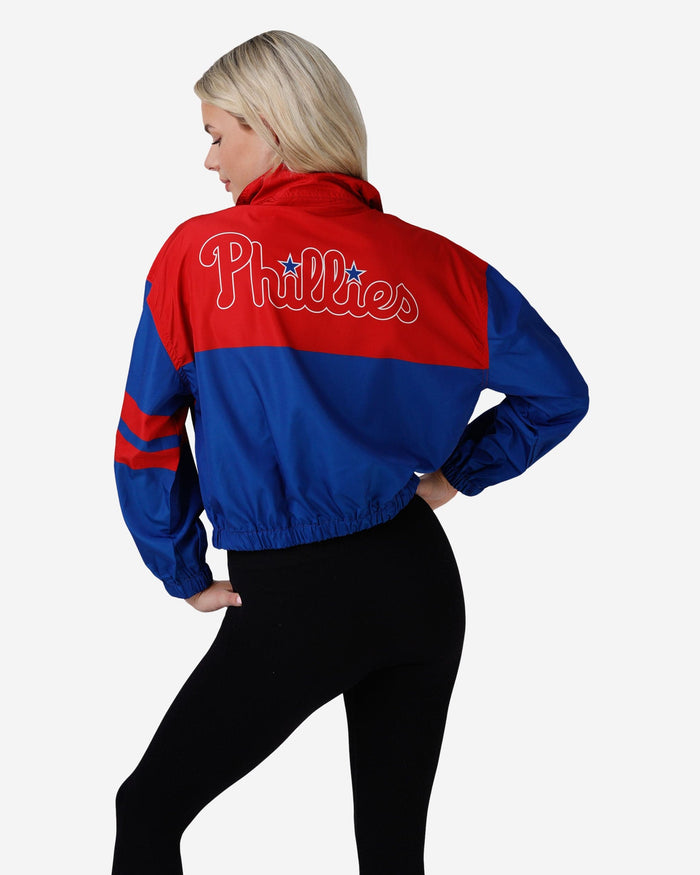 Philadelphia Phillies Womens Winning Play Windbreaker FOCO - FOCO.com