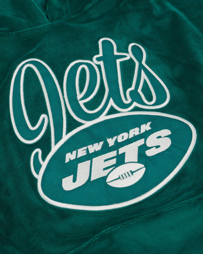 New York Jets Womens Velour Hooded Sweatshirt FOCO - FOCO.com