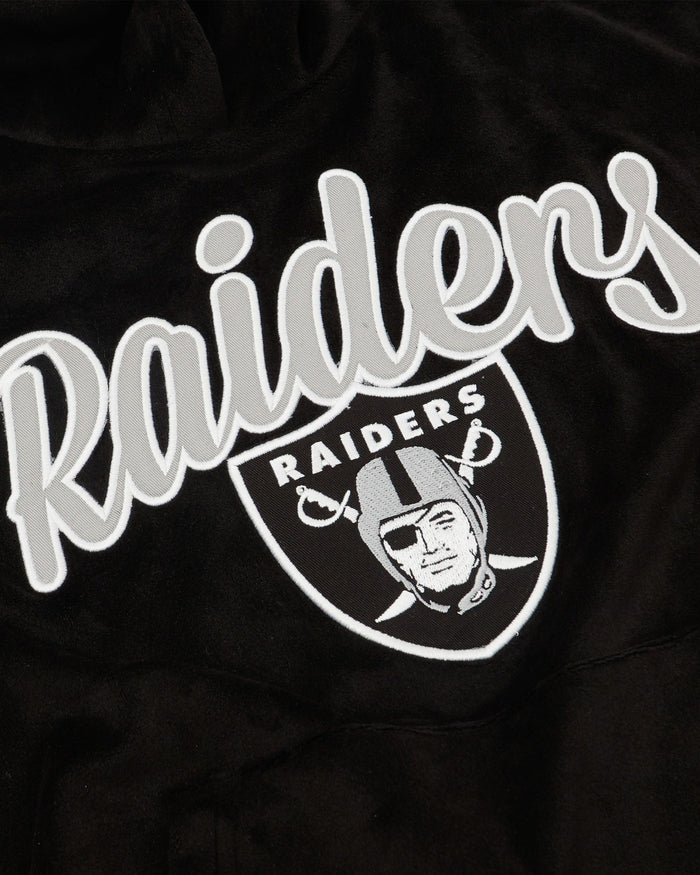 Las Vegas Raiders Womens Velour Hooded Sweatshirt FOCO - FOCO.com