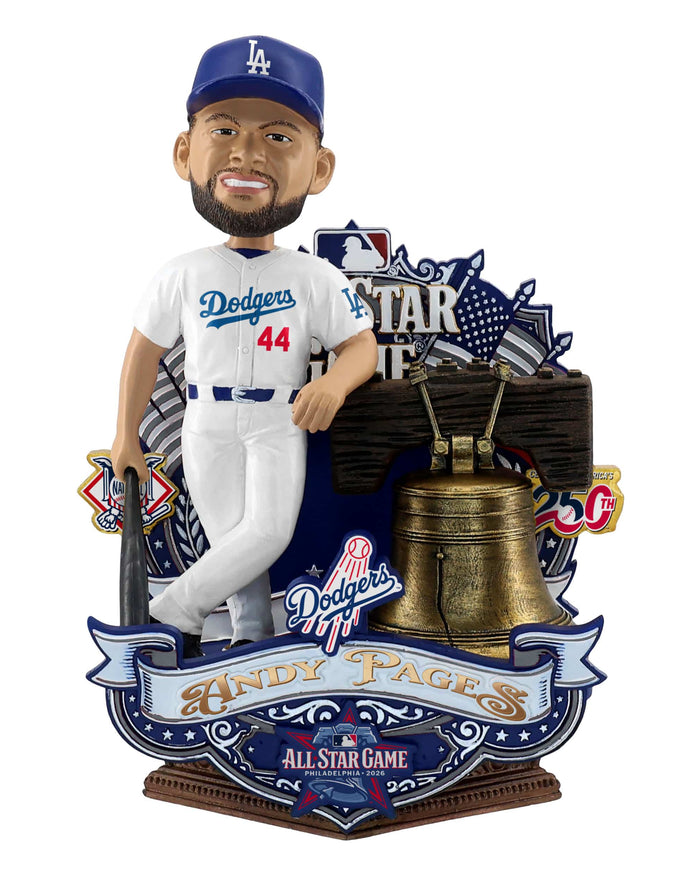 Andy Pages Los Angeles Dodgers 2026 MLB All Star Game Bell Bobblehead