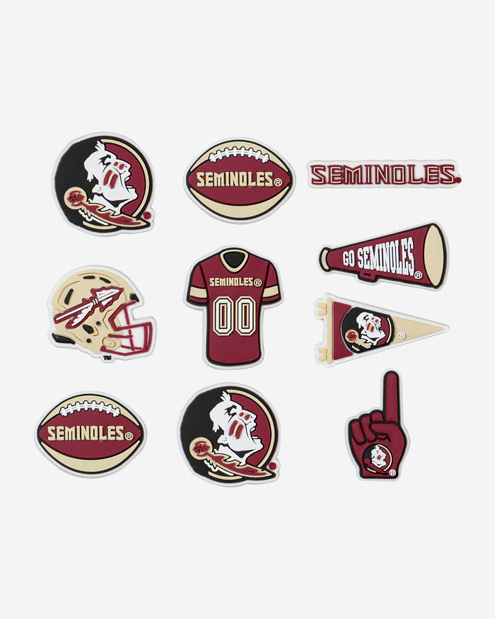 Florida State Seminoles 10 Pack Team Clog Charms FOCO - FOCO.com