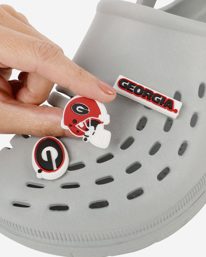 Georgia Bulldogs 10 Pack Team Clog Charms FOCO - FOCO.com