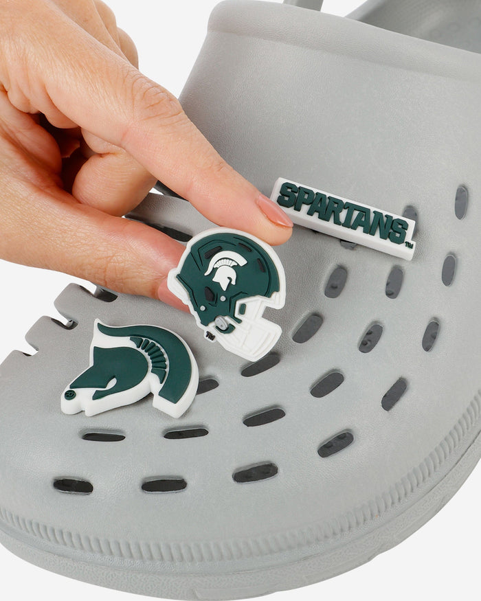 Michigan State Spartans 10 Pack Team Clog Charms FOCO - FOCO.com