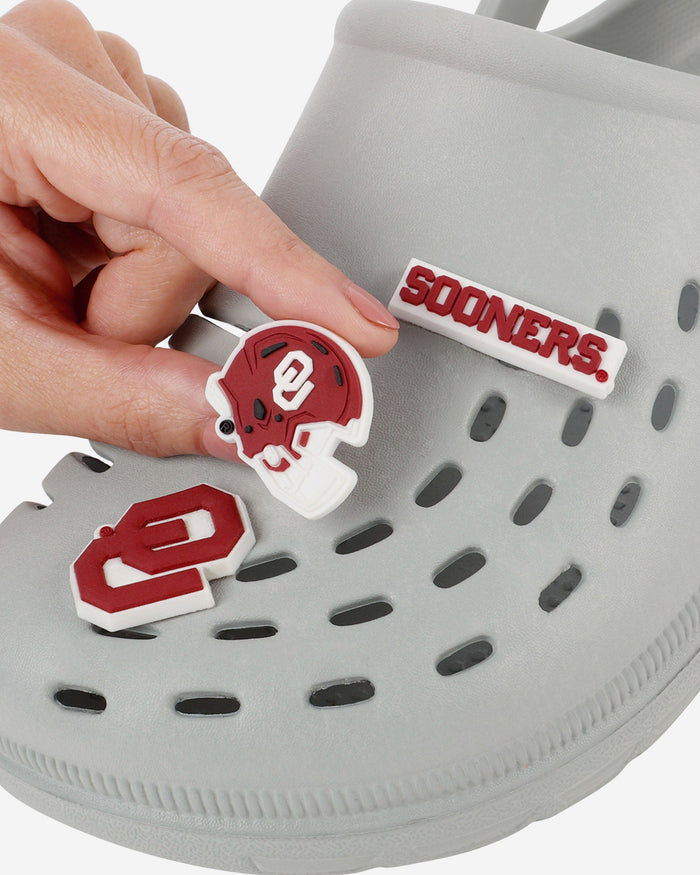 Oklahoma Sooners 10 Pack Team Clog Charms FOCO - FOCO.com