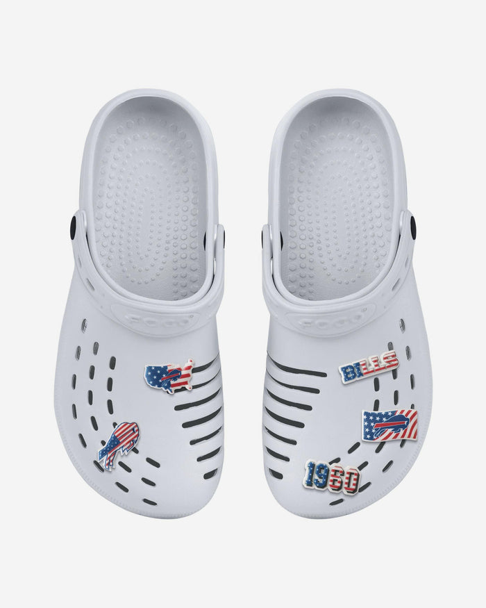 Buffalo Bills Americana 5 Pack Team Clog Charms FOCO - FOCO.com