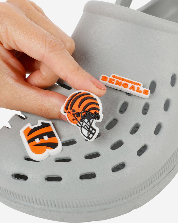 Cincinnati Bengals 10 Pack Team Clog Charms FOCO - FOCO.com