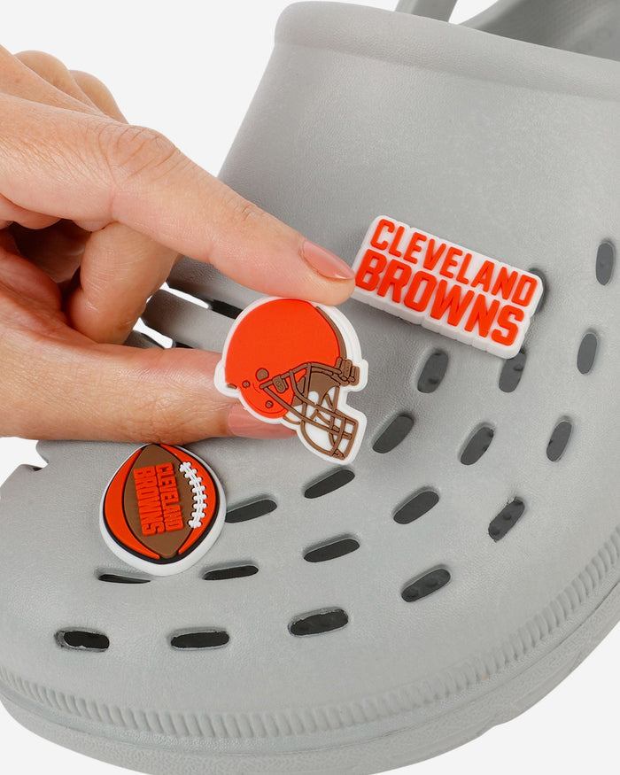 Cleveland Browns 10 Pack Team Clog Charms FOCO - FOCO.com