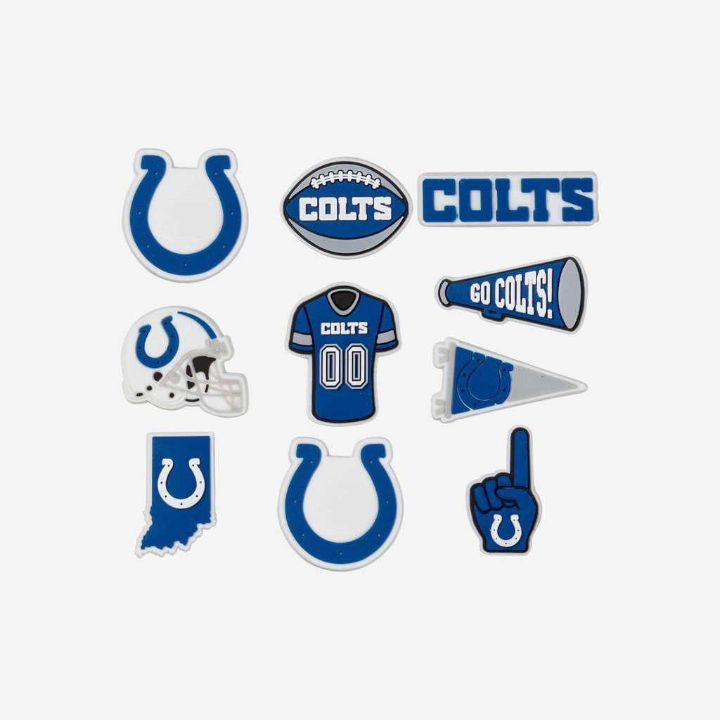 Indianapolis Colts 10 Pack Team Clog Charms FOCO - FOCO.com