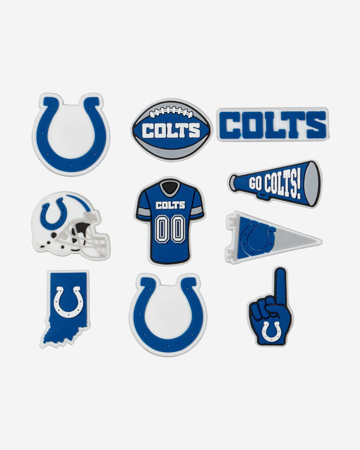 Indianapolis Colts 10 Pack Team Clog Charms FOCO - FOCO.com