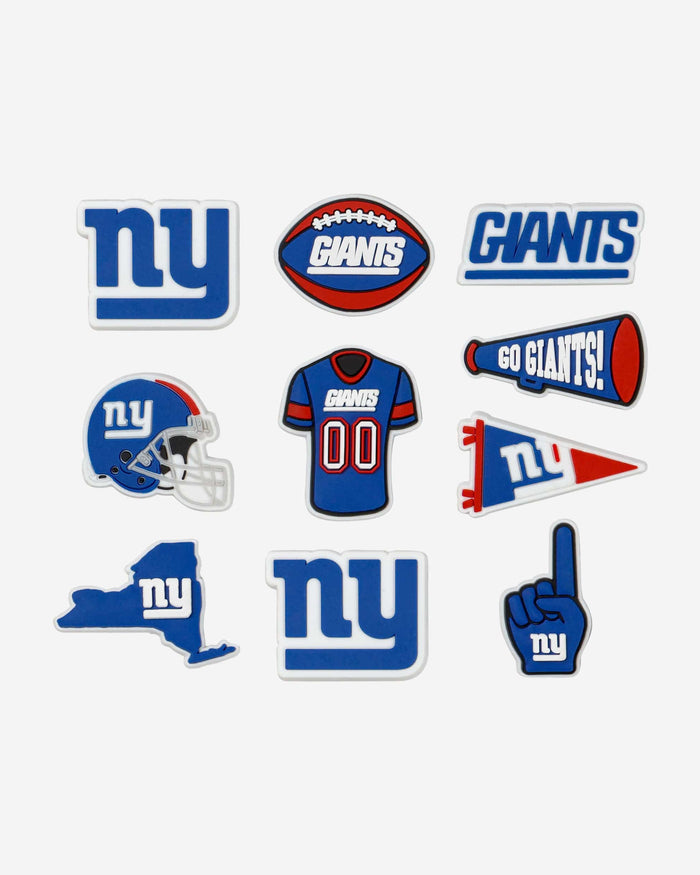 New York Giants 10 Pack Team Clog Charms FOCO - FOCO.com