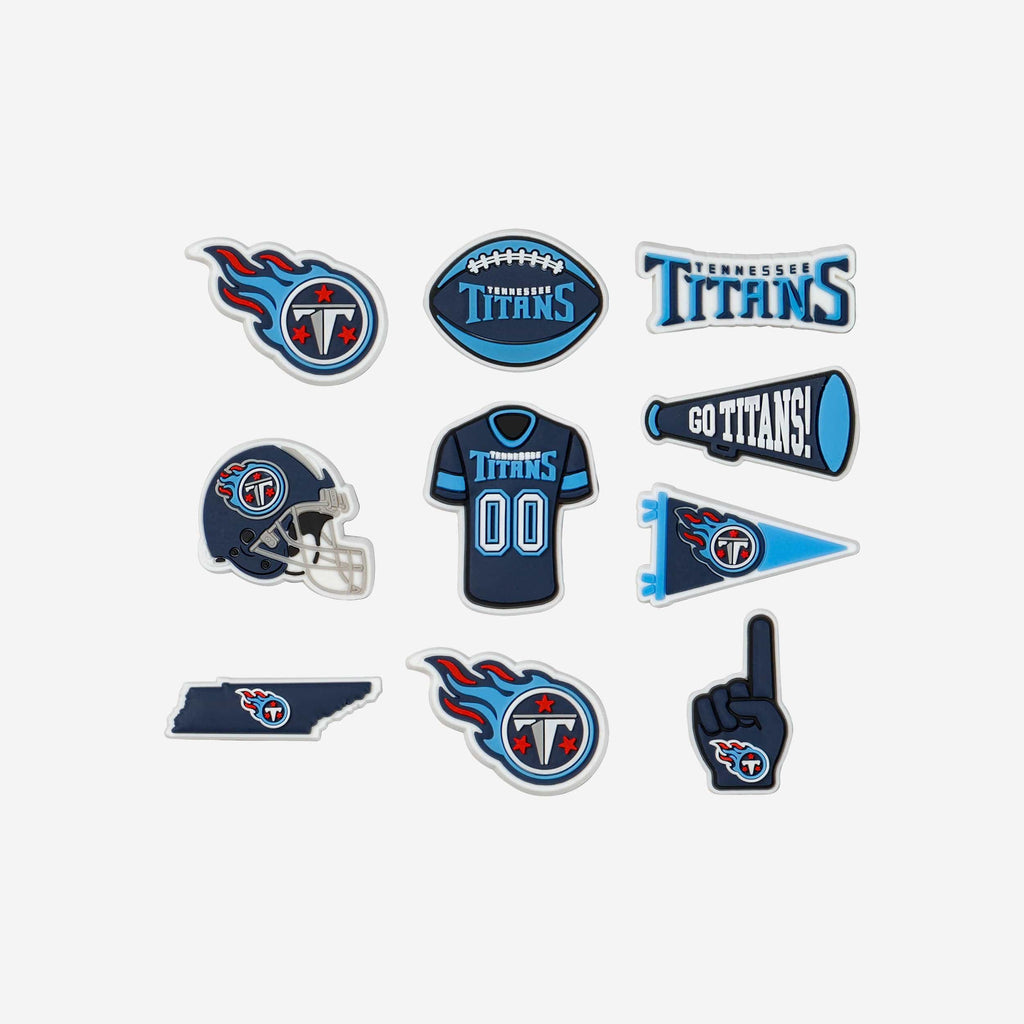 Tennessee Titans 10 Pack Team Clog Charms FOCO - FOCO.com