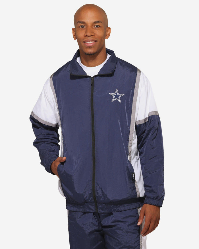 Dallas Cowboys Nylon Crinkle Gameday Jacket FOCO S - FOCO.com
