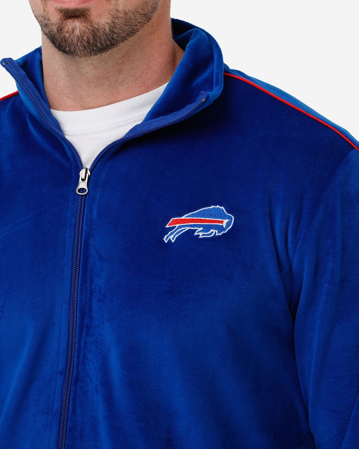 Buffalo Bills Velour Zip Up Top FOCO - FOCO.com