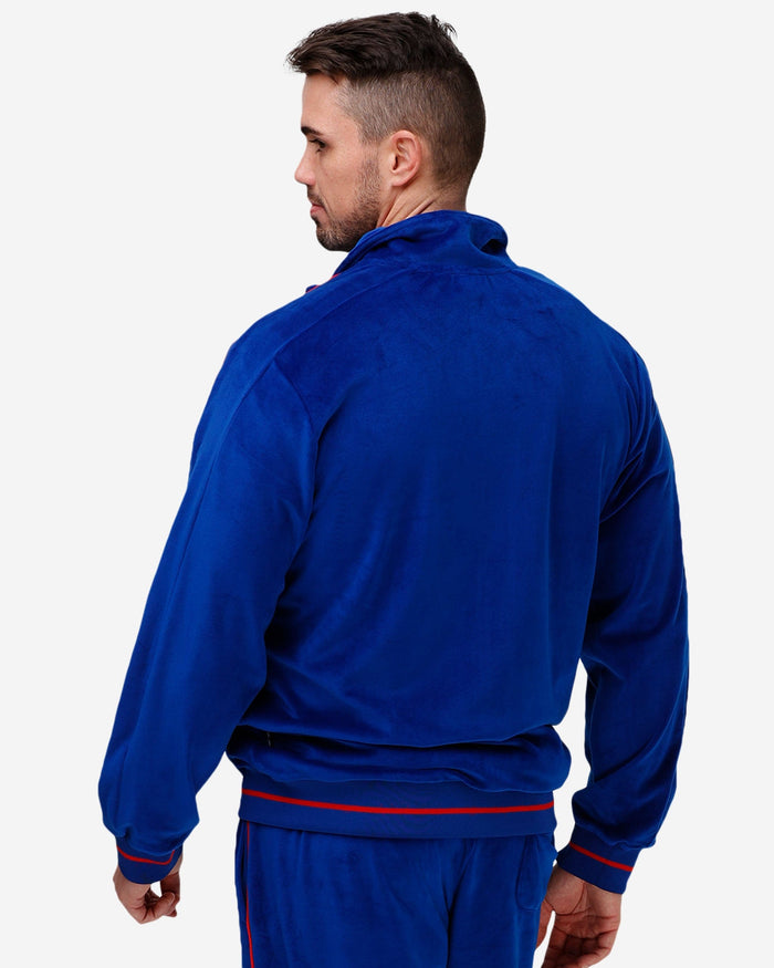 Buffalo Bills Velour Zip Up Top FOCO - FOCO.com