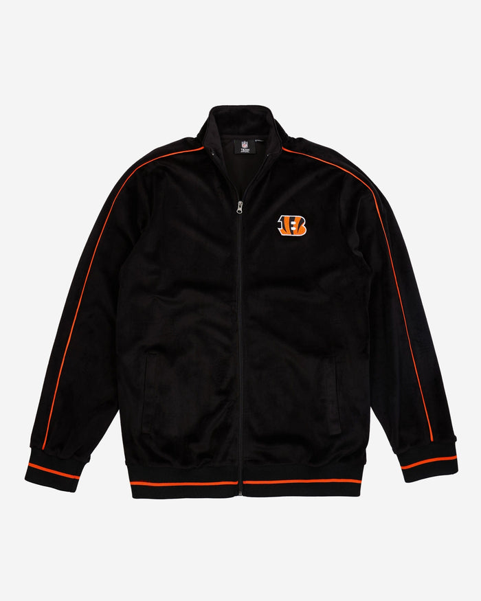 Cincinnati Bengals Velour Zip Up Top FOCO - FOCO.com