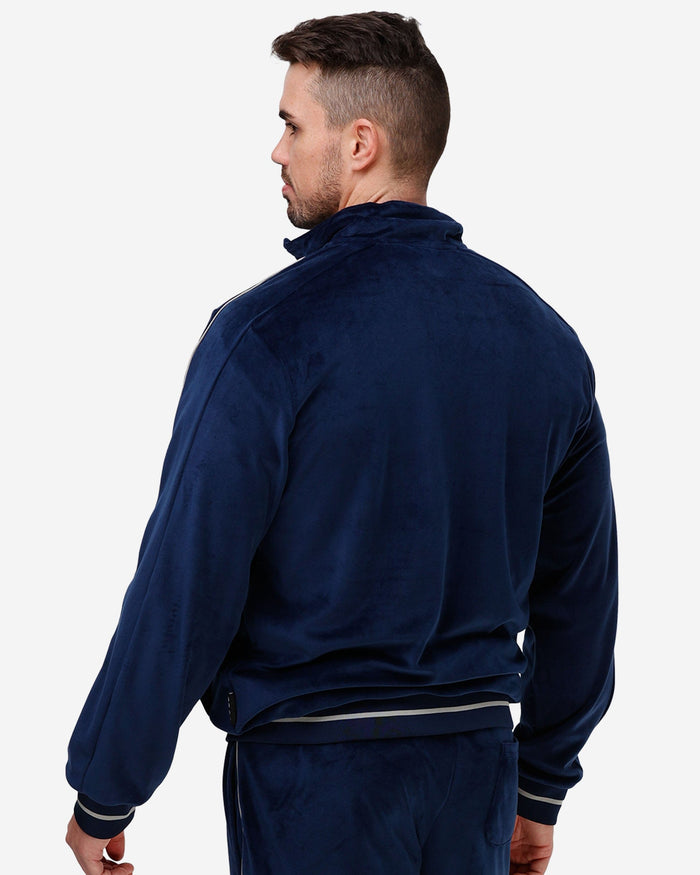 Dallas Cowboys Velour Zip Up Top FOCO - FOCO.com