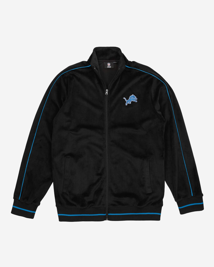 Detroit Lions Velour Zip Up Top FOCO - FOCO.com