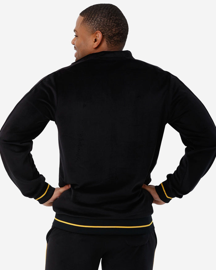 Pittsburgh Steelers Velour Zip Up Top FOCO - FOCO.com