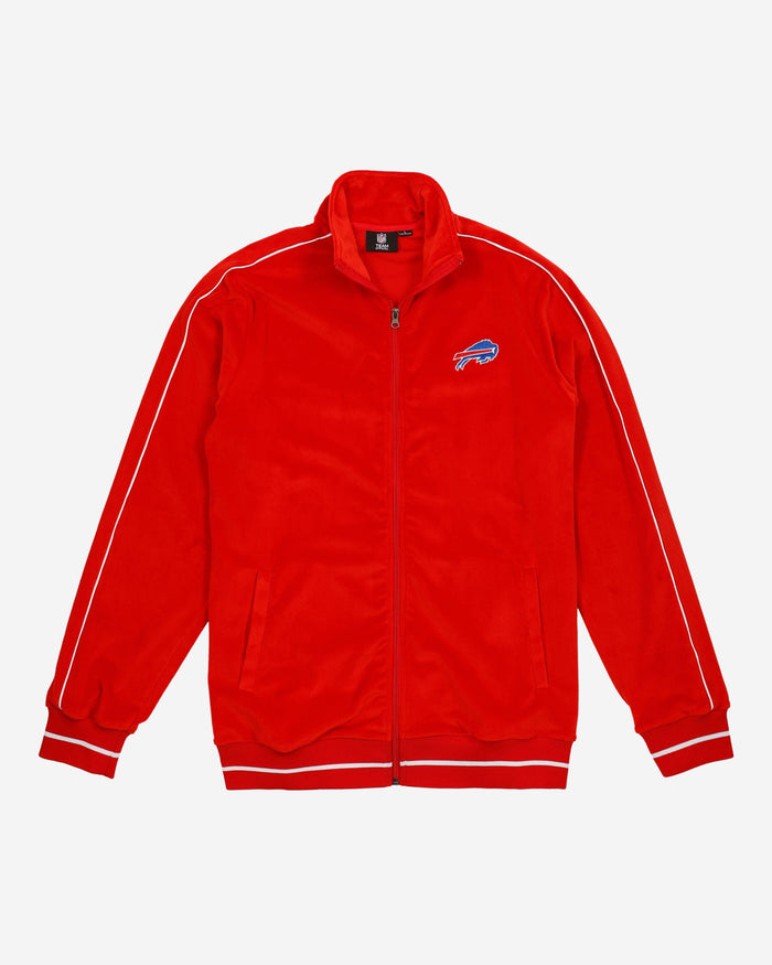 Buffalo Bills Red Velour Zip Up Top FOCO - FOCO.com