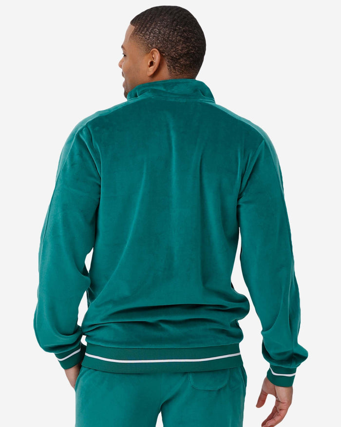 New York Jets Velour Zip Up Top FOCO - FOCO.com