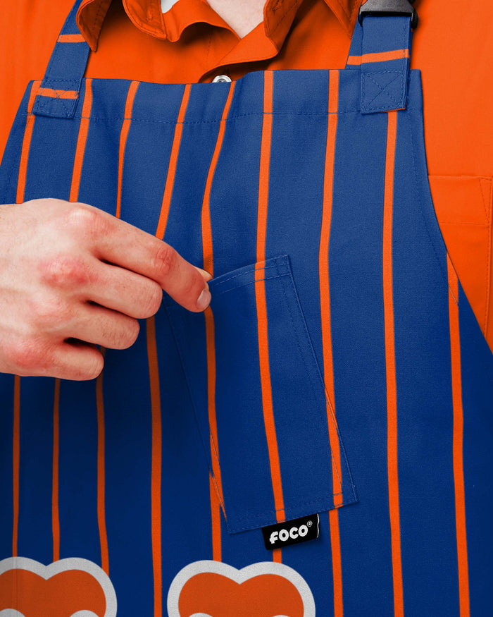 New York Mets Pinstripe Chef Set FOCO - FOCO.com