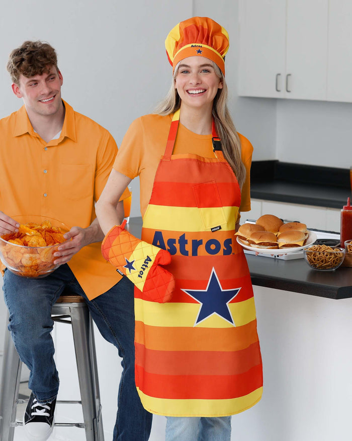 Houston Astros Thematic Chef Set FOCO - FOCO.com