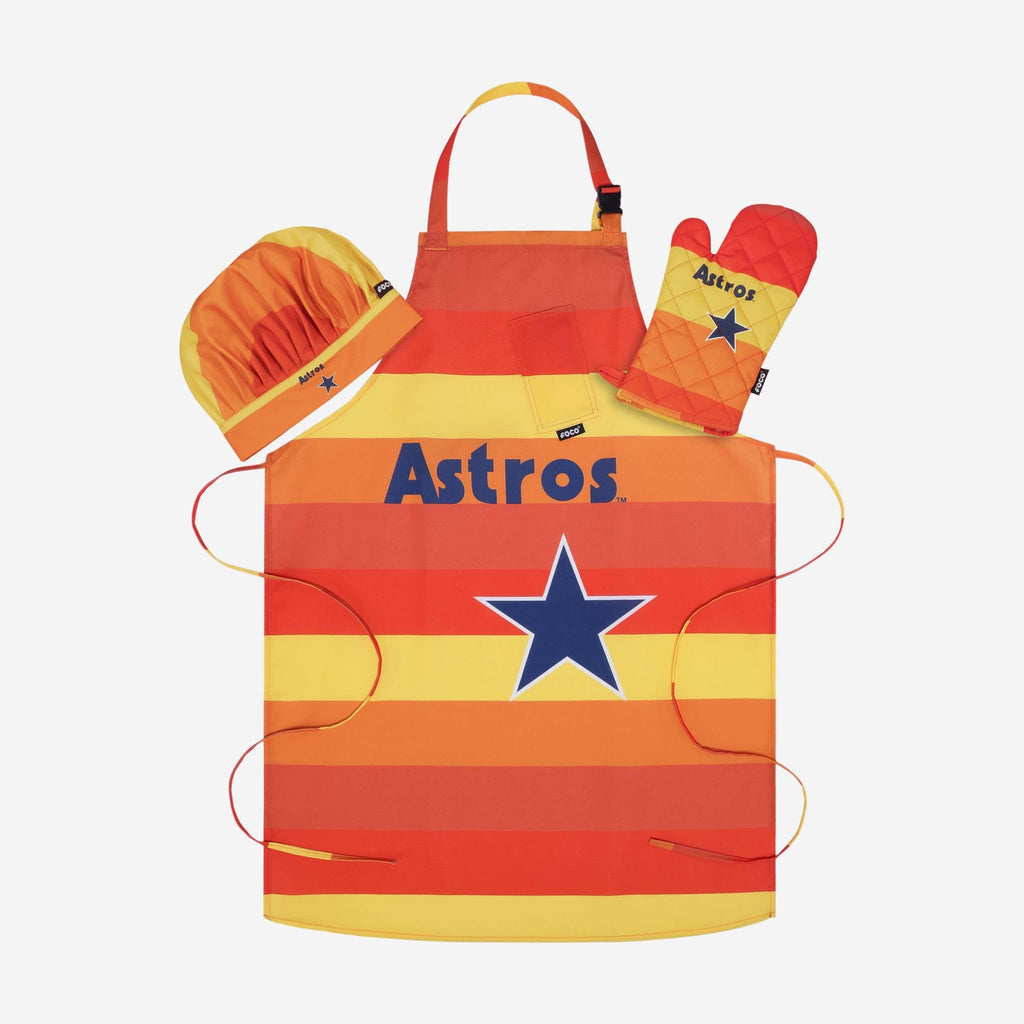 Houston Astros Thematic Chef Set FOCO - FOCO.com