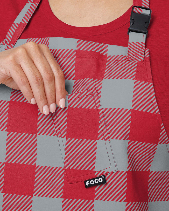 Ohio State Buckeyes Plaid Chef Set FOCO - FOCO.com