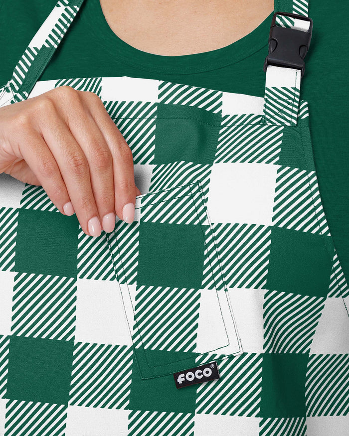 New York Jets Plaid Chef Set FOCO - FOCO.com