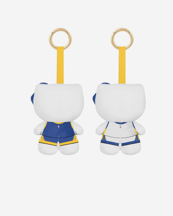 Golden State Warriors 2 Pack Mini Plush Hello Kitty® Bag Charm Keychain FOCO - FOCO.com