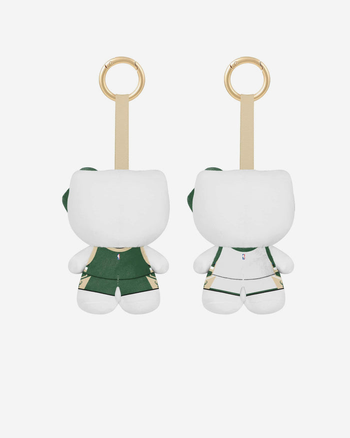 Milwaukee Bucks 2 Pack Mini Plush Hello Kitty® Bag Charm Keychain FOCO - FOCO.com