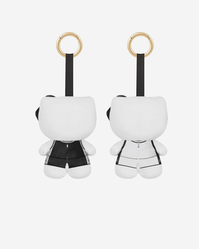 San Antonio Spurs 2 Pack Mini Plush Hello Kitty® Bag Charm Keychain FOCO - FOCO.com