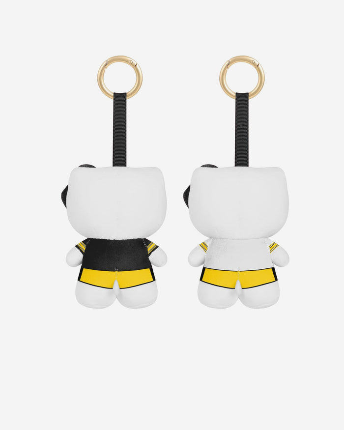 Iowa Hawkeyes 2 Pack Mini Plush Hello Kitty® Bag Charm Keychain FOCO - FOCO.com