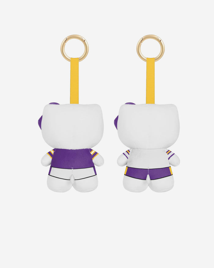 LSU Tigers 2 Pack Mini Plush Hello Kitty® Bag Charm Keychain FOCO - FOCO.com