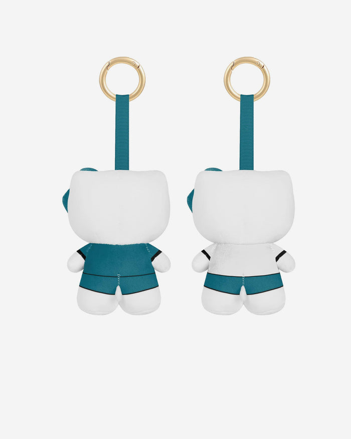 Jacksonville Jaguars 2 Pack Mini Plush Hello Kitty® Bag Charm Keychain FOCO - FOCO.com