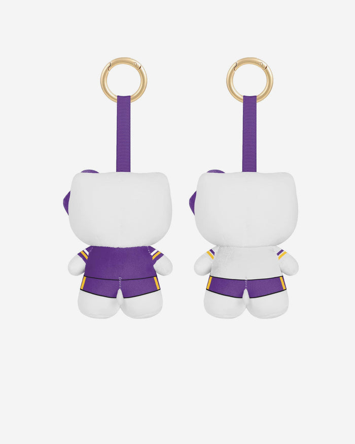 Minnesota Vikings 2 Pack Mini Plush Hello Kitty® Bag Charm Keychain FOCO - FOCO.com