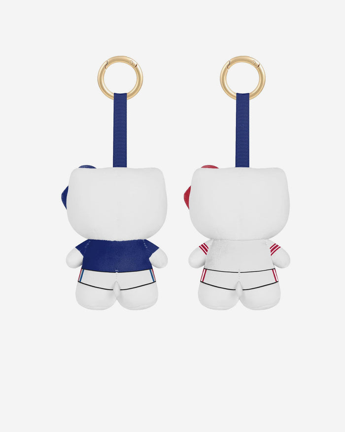New York Giants 2 Pack Mini Plush Hello Kitty® Bag Charm Keychain FOCO - FOCO.com