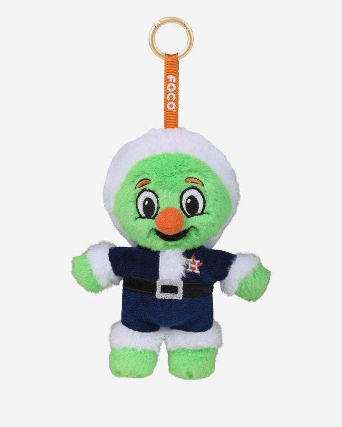 Houston Astros Plush Mascot Santa Bag Charm Keychain FOCO - FOCO.com