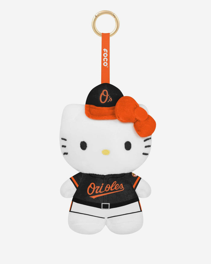 Baltimore Orioles Plush Hello Kitty® Bag Charm Keychain FOCO - FOCO.com
