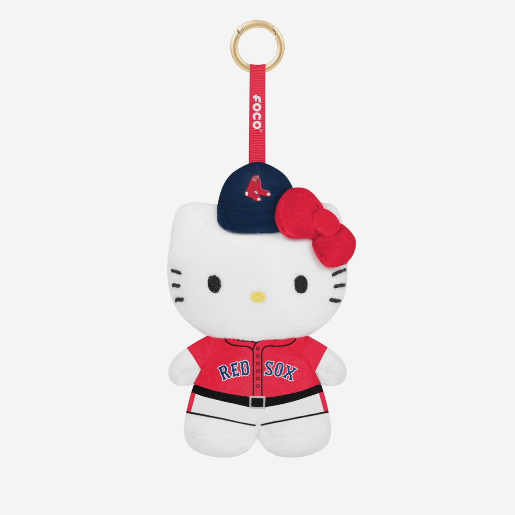 Boston Red Sox Plush Hello Kitty® Bag Charm Keychain FOCO - FOCO.com