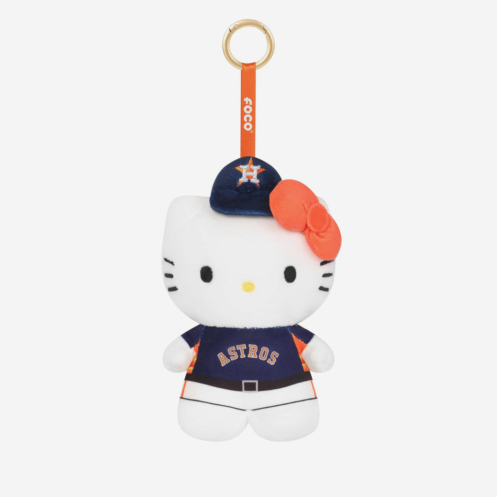 Houston Astros Plush Hello Kitty® Bag Charm Keychain FOCO - FOCO.com