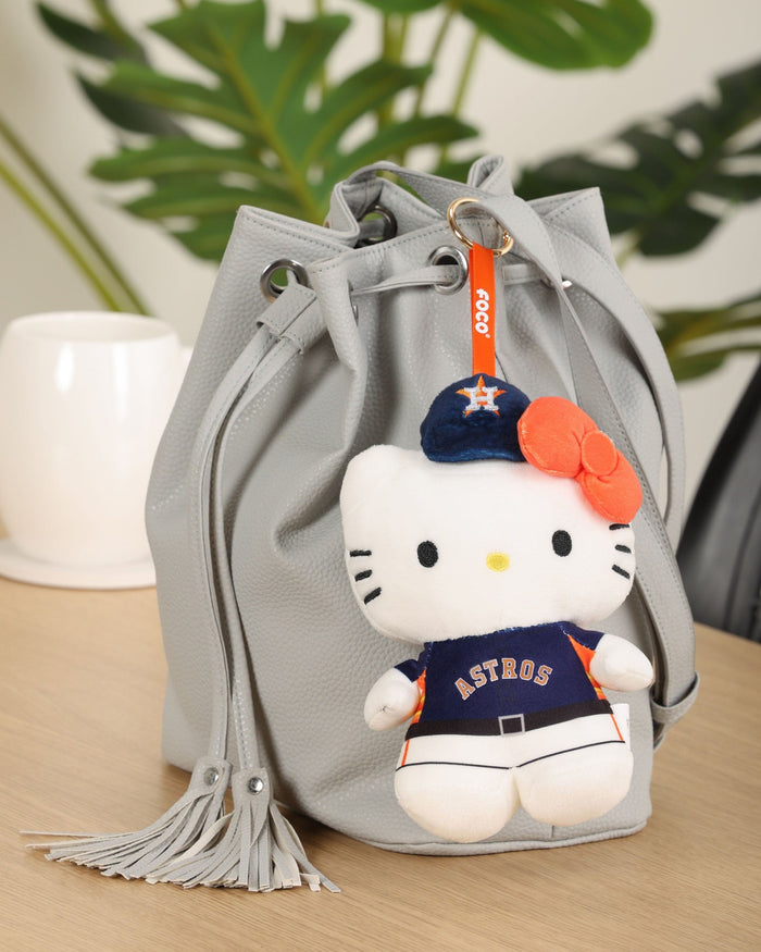 Houston Astros Plush Hello Kitty® Bag Charm Keychain FOCO - FOCO.com