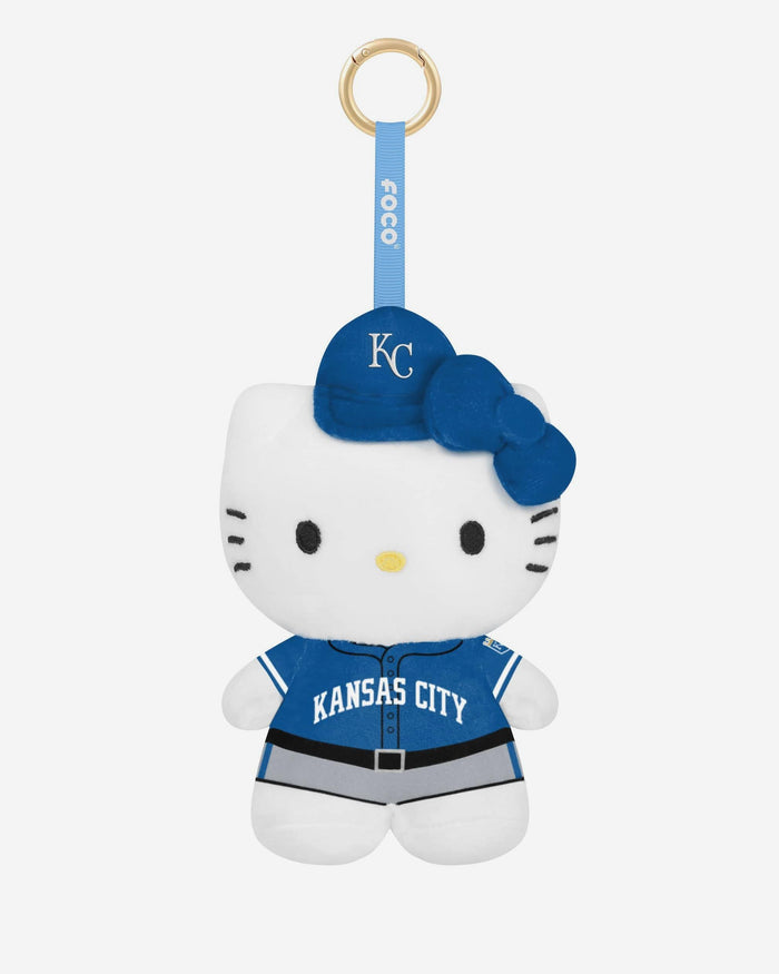 Kansas City Royals Plush Hello Kitty® Bag Charm Keychain FOCO - FOCO.com