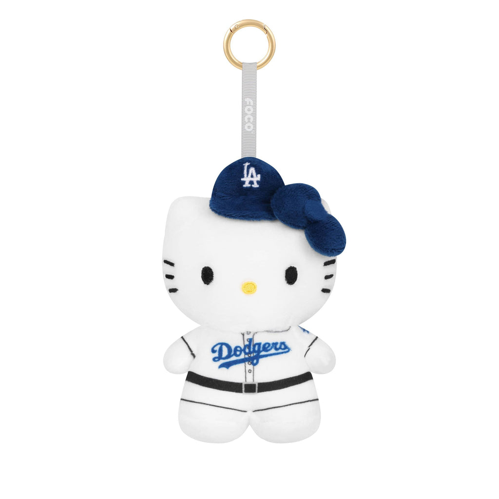 Los Angeles Dodgers Plush Hello Kitty® Bag Charm Keychain