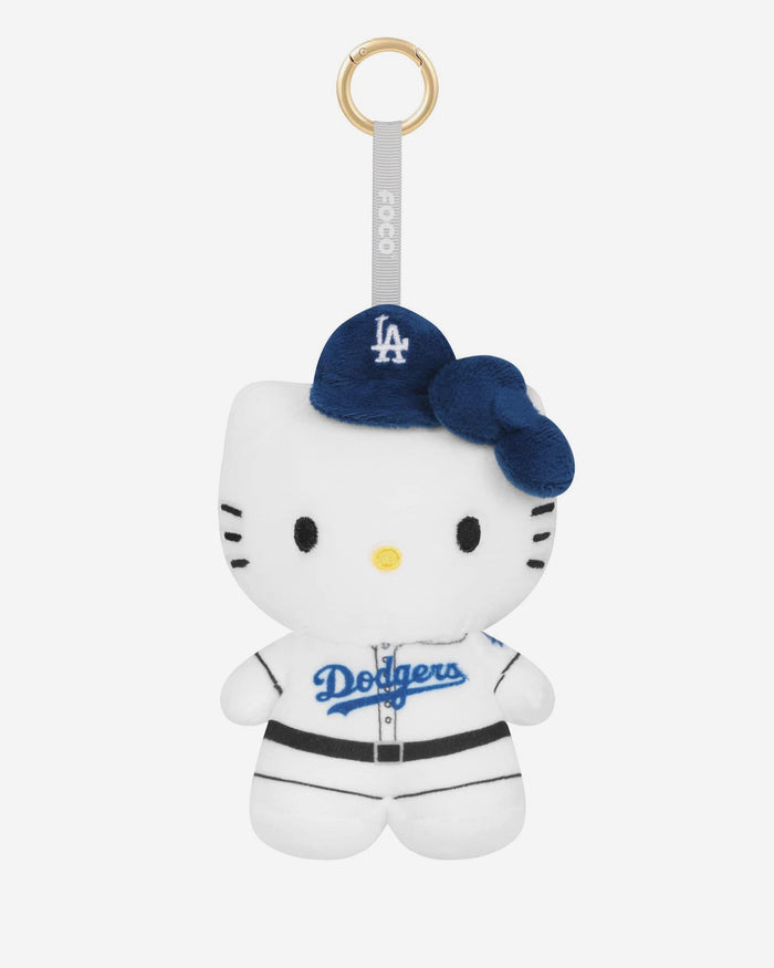 Los Angeles Dodgers Plush Hello Kitty® Bag Charm Keychain FOCO - FOCO.com