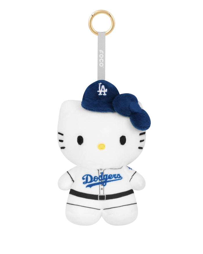 Los Angeles Dodgers Plush Hello Kitty® Bag Charm Keychain