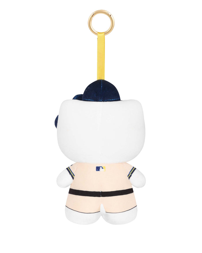 Milwaukee Brewers Plush Hello Kitty® Bag Charm Keychain