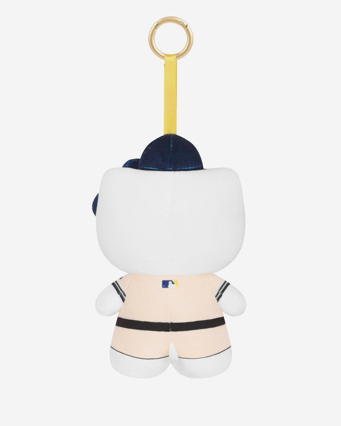 Milwaukee Brewers Plush Hello Kitty® Bag Charm Keychain FOCO - FOCO.com